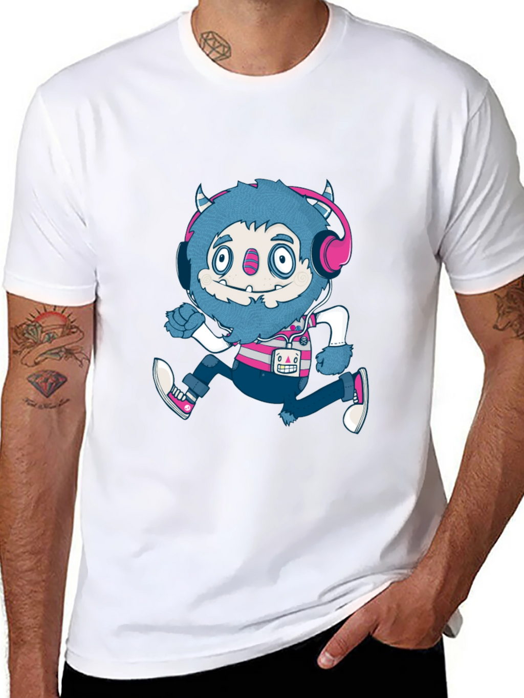 Monster Graphic T-Shirt - Funky & Fun