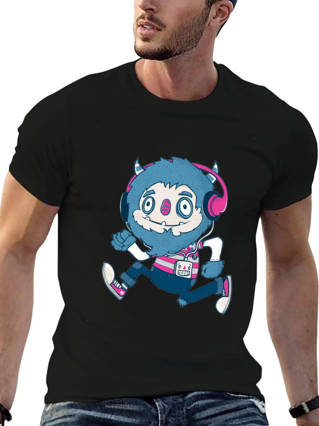 Monster Graphic T-Shirt - Funky & Fun