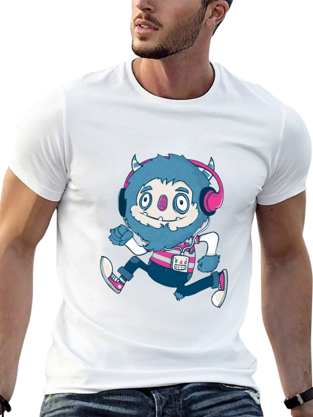 Monster Graphic T-Shirt - Funky & Fun