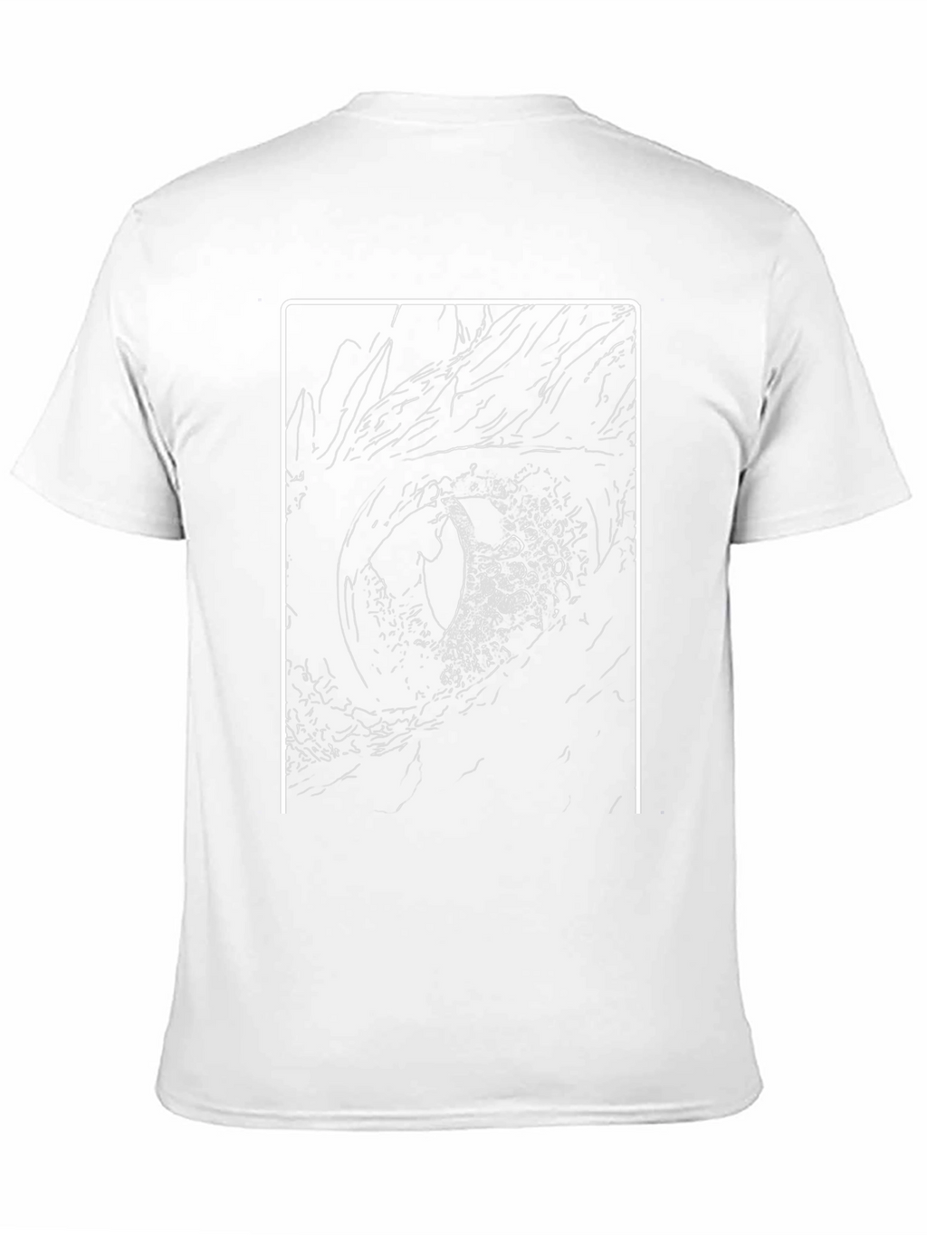 Dragon Eye Graphic Tee - Black Cotton T-Shirt