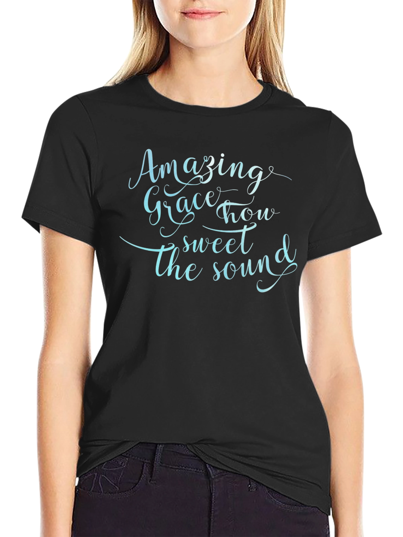 Amazing Grace T-Shirt - Christian Faith Tee