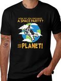 Space Party Pun T-Shirt - You Planet!