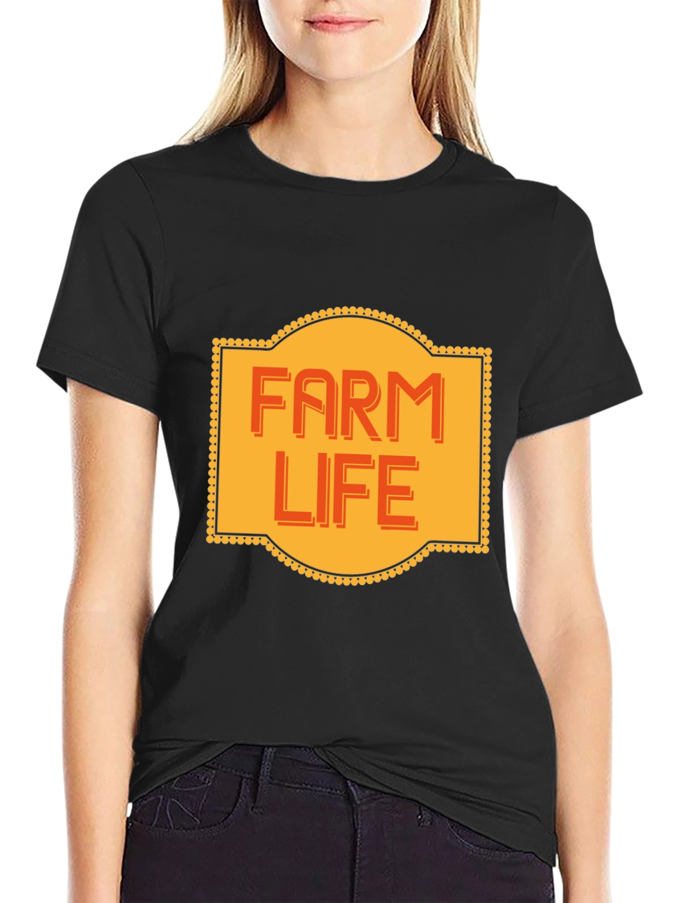 Farm Life Graphic Tee - Soft Cotton Blend Shirt
