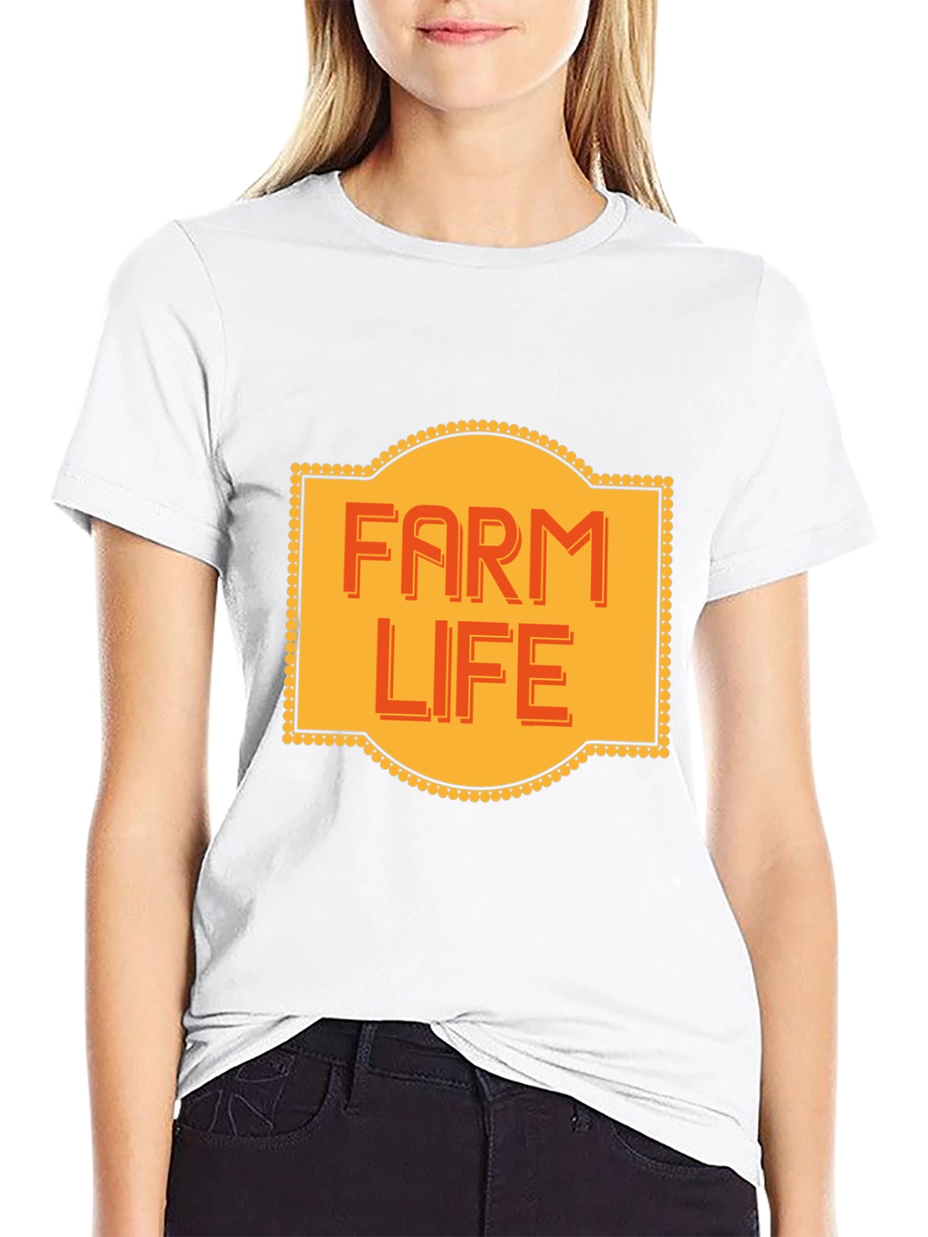 Farm Life Graphic Tee - Soft Cotton Blend Shirt