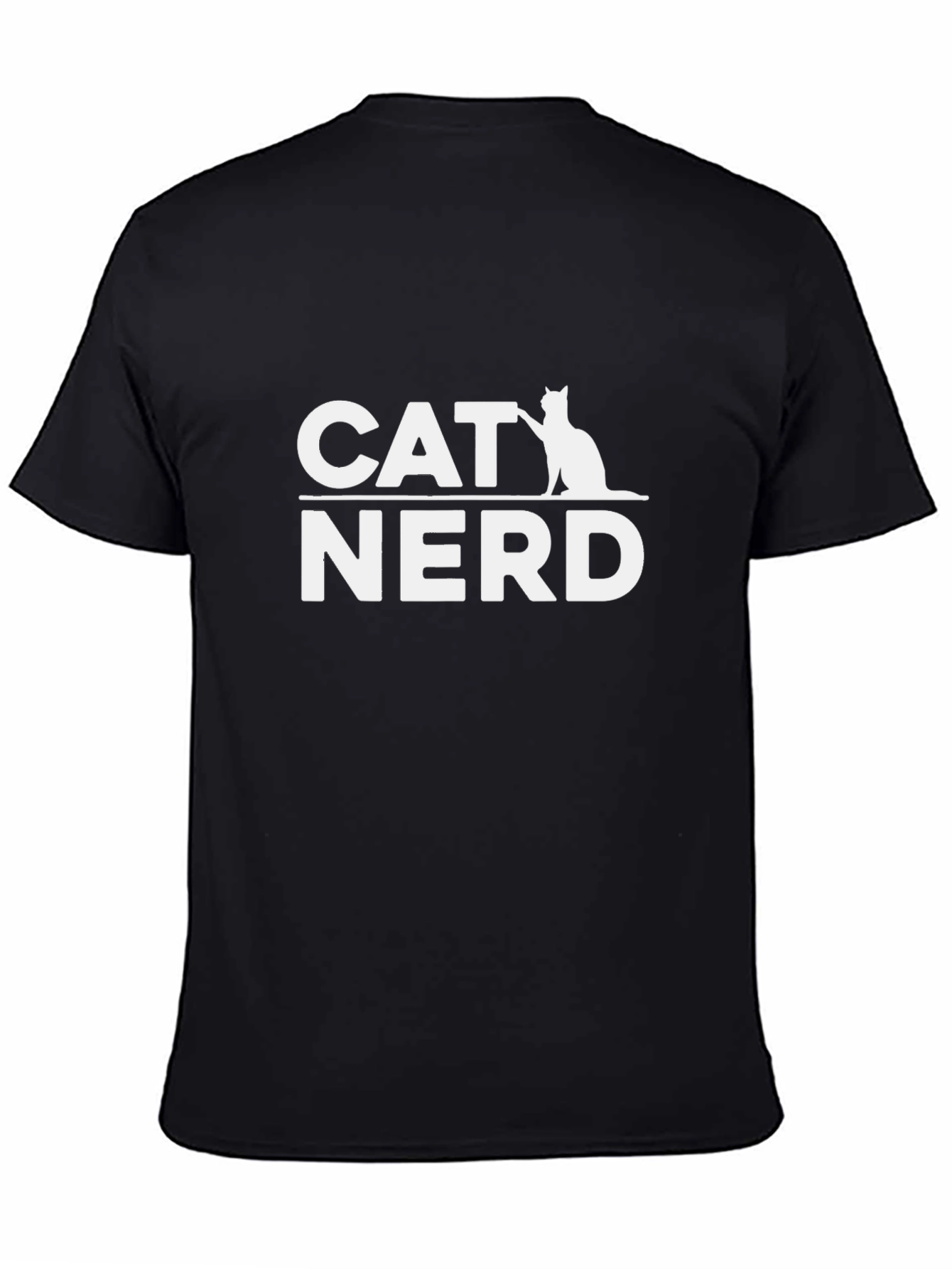 Cat Nerd T-Shirt - Funny Graphic Tee for Cat Lovers