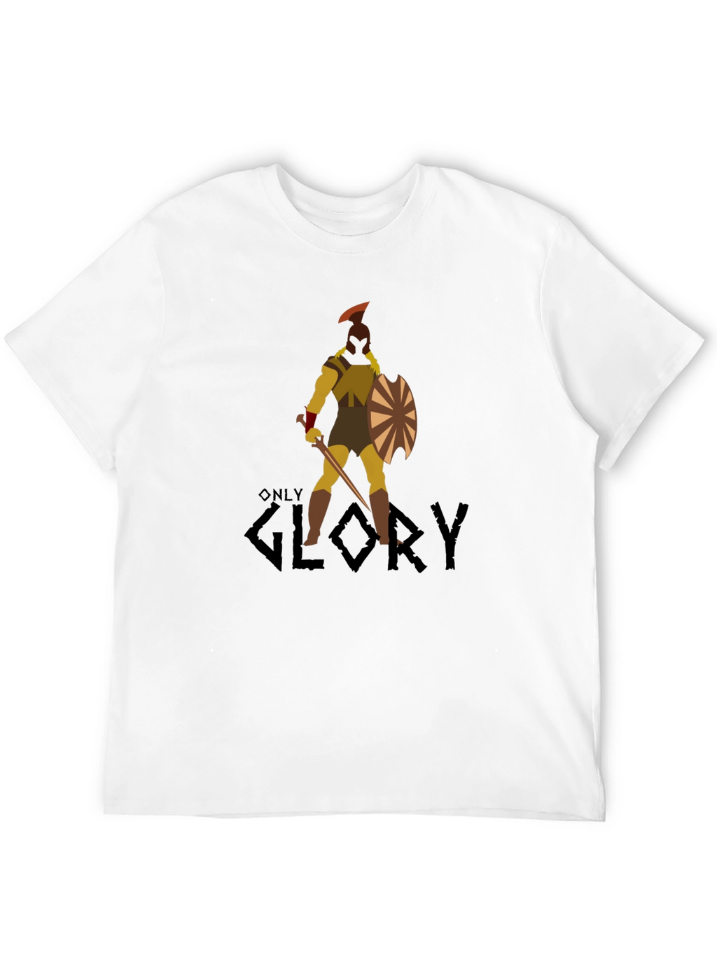 Warrior Graphic Black T-Shirt