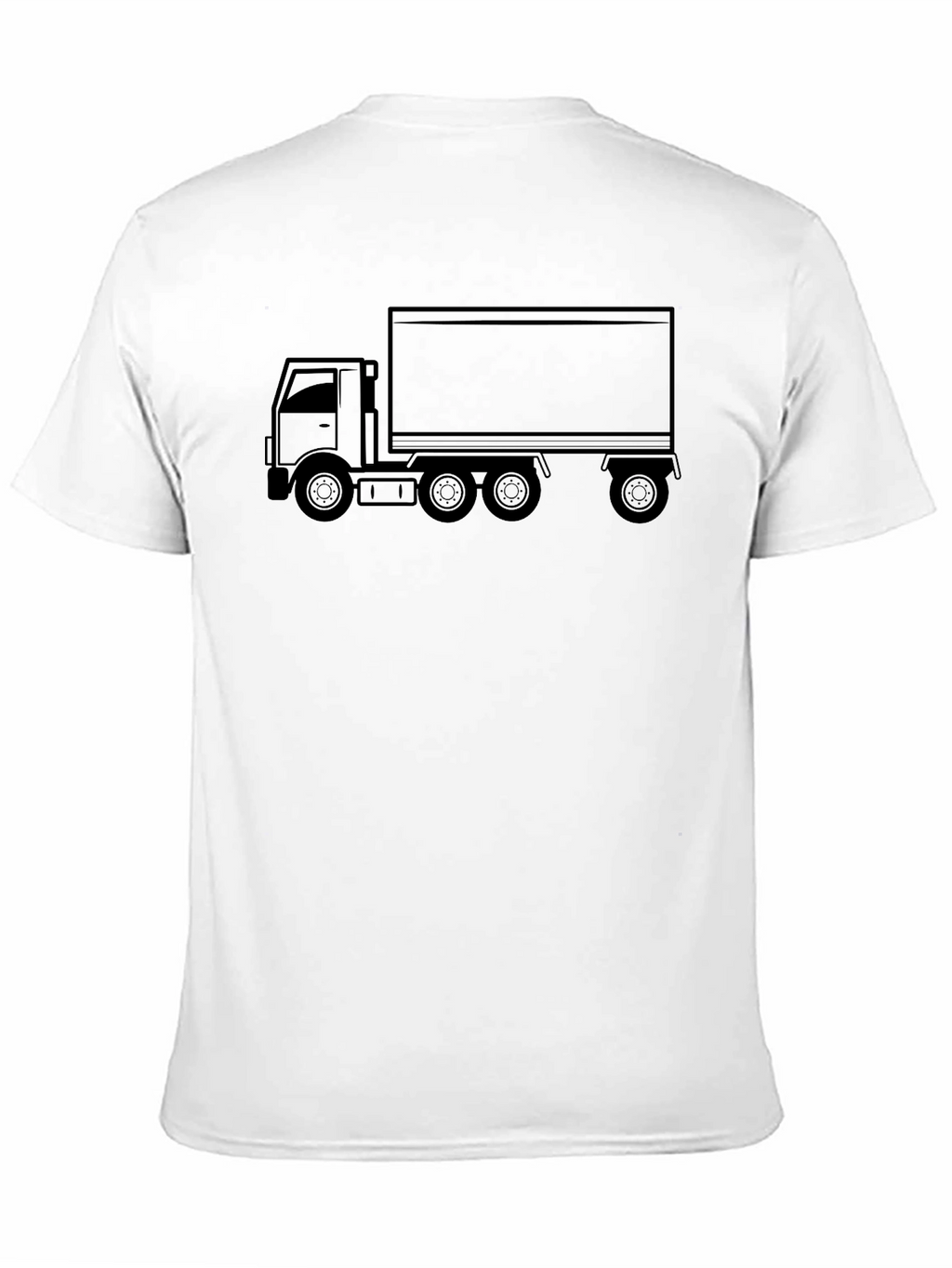 Truck Graphic T-Shirt - Black Classic Fit