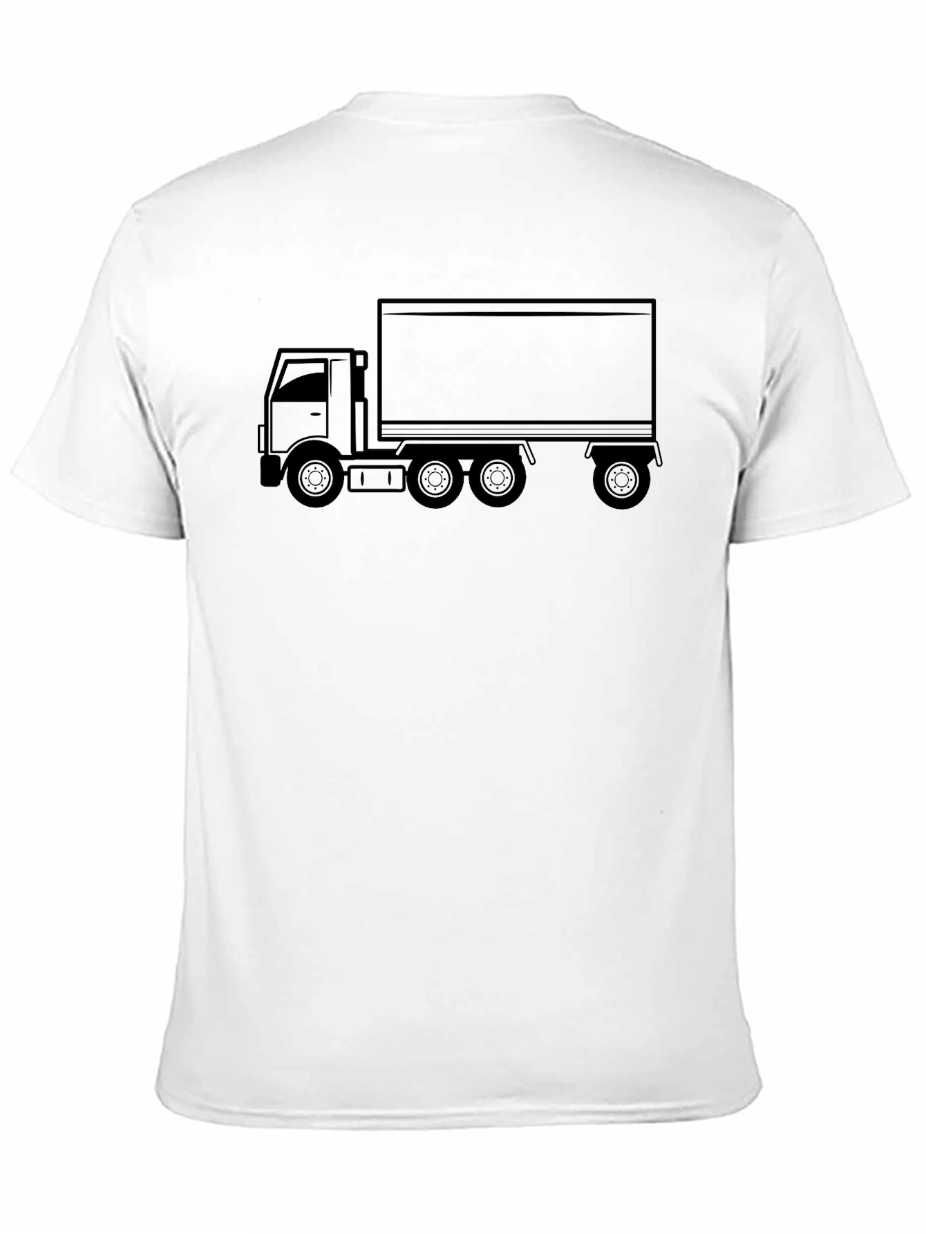 Truck Graphic T-Shirt - Black Classic Fit