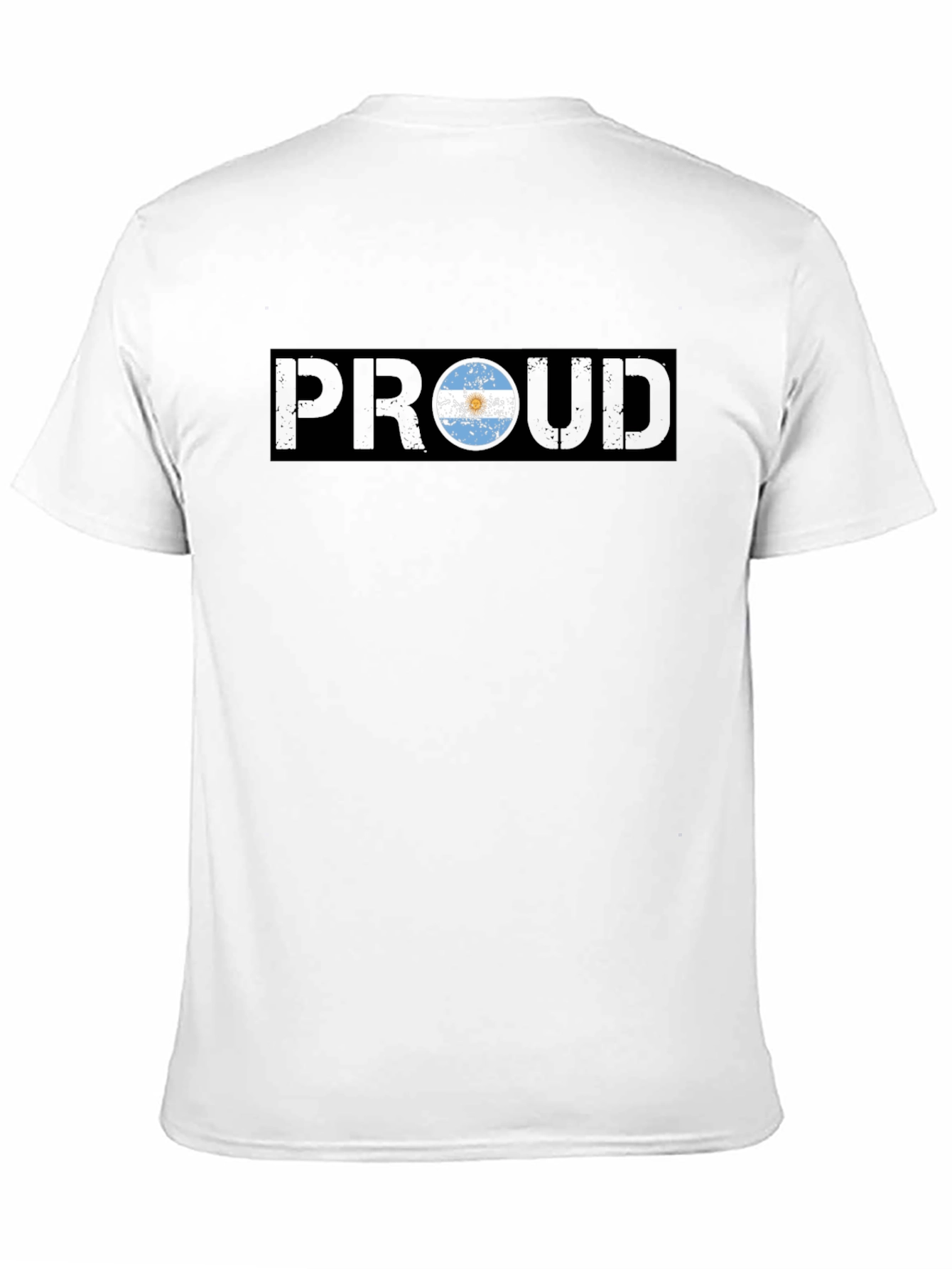 Argentina Proud Graphic T-Shirt - Black