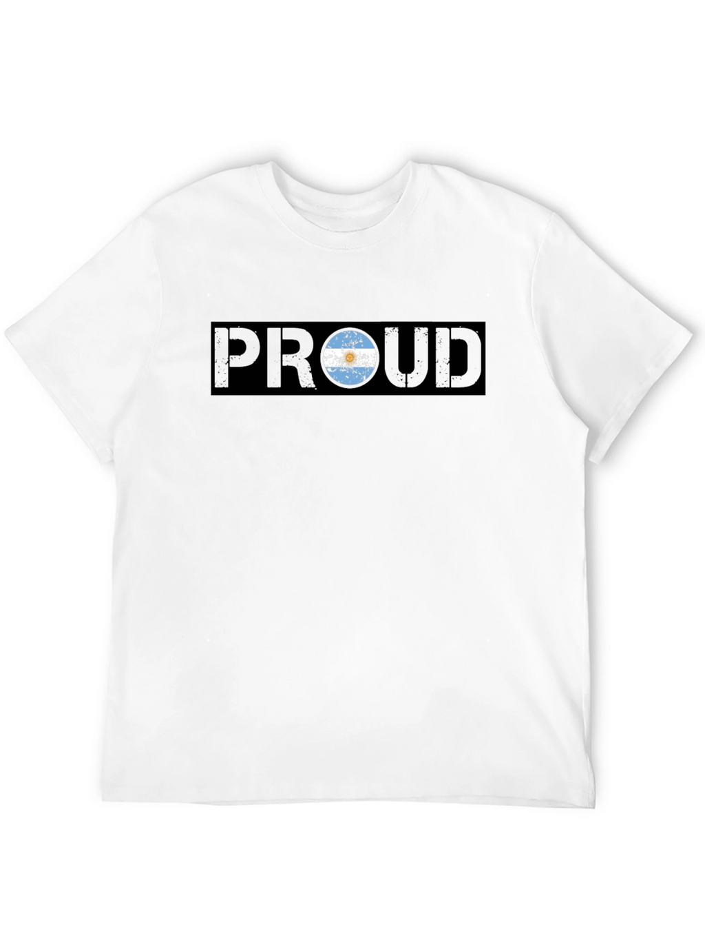 Argentina Proud Graphic T-Shirt - Black
