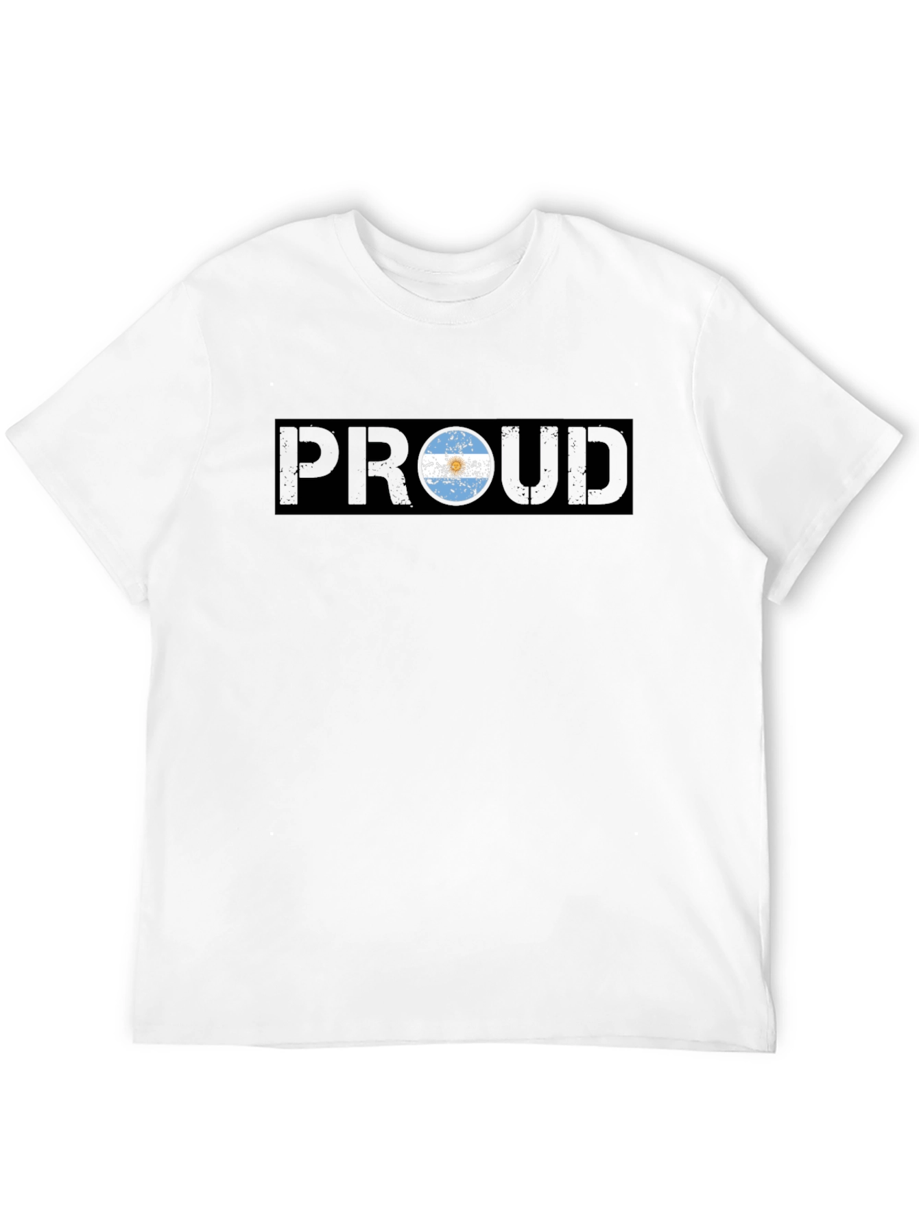 Argentina Proud Graphic T-Shirt - Black