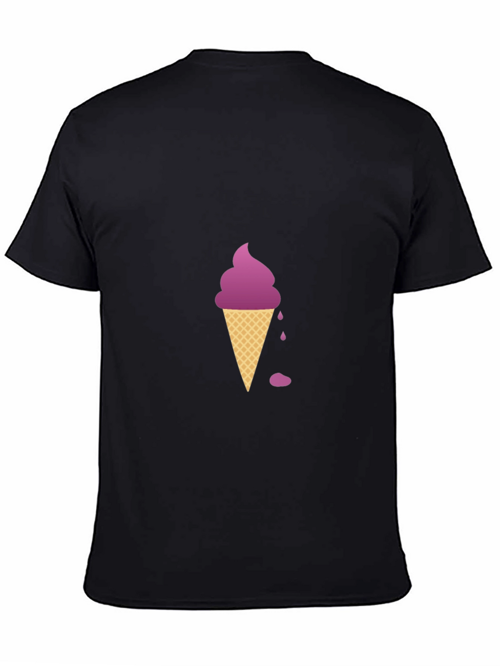Purple Ice Cream Graphic Tee