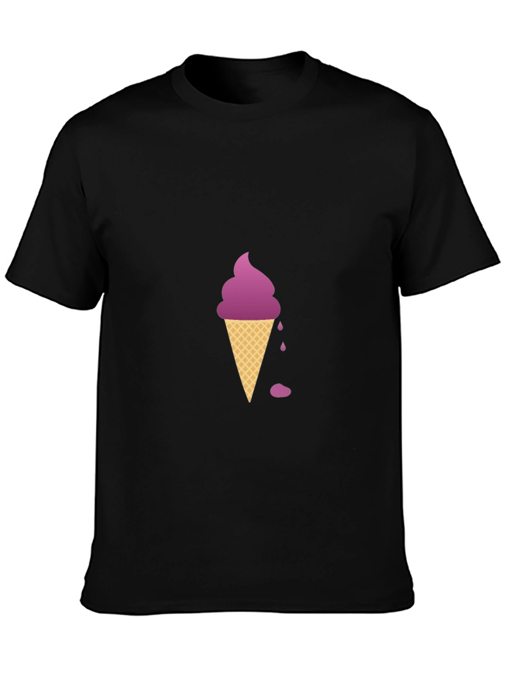 Purple Ice Cream Graphic Tee