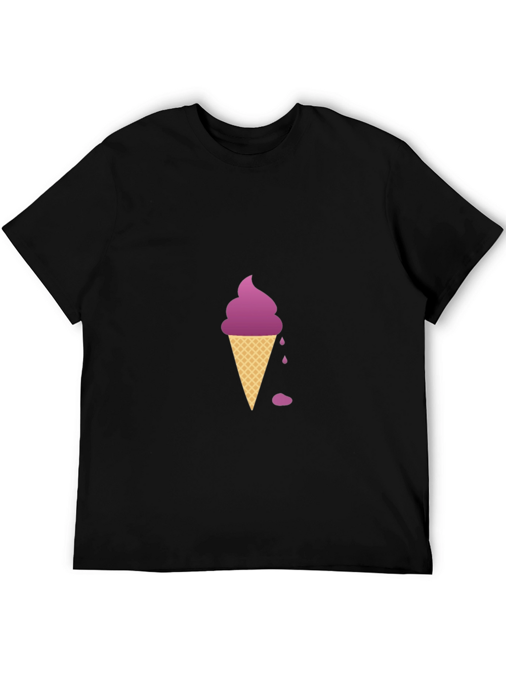 Purple Ice Cream Graphic Tee