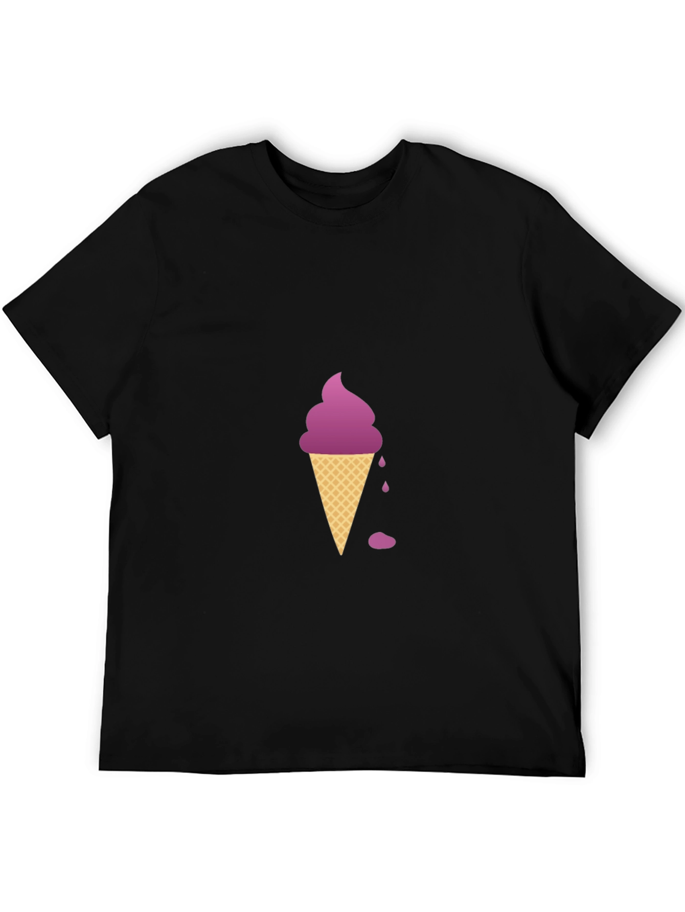 Purple Ice Cream Graphic Tee