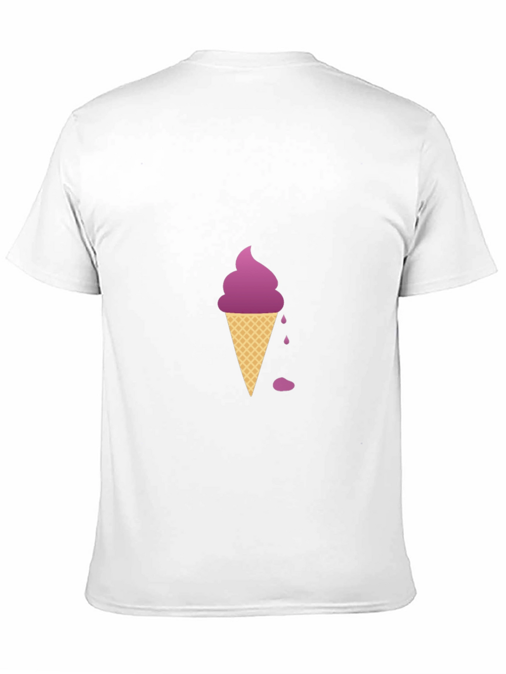 Purple Ice Cream Graphic Tee