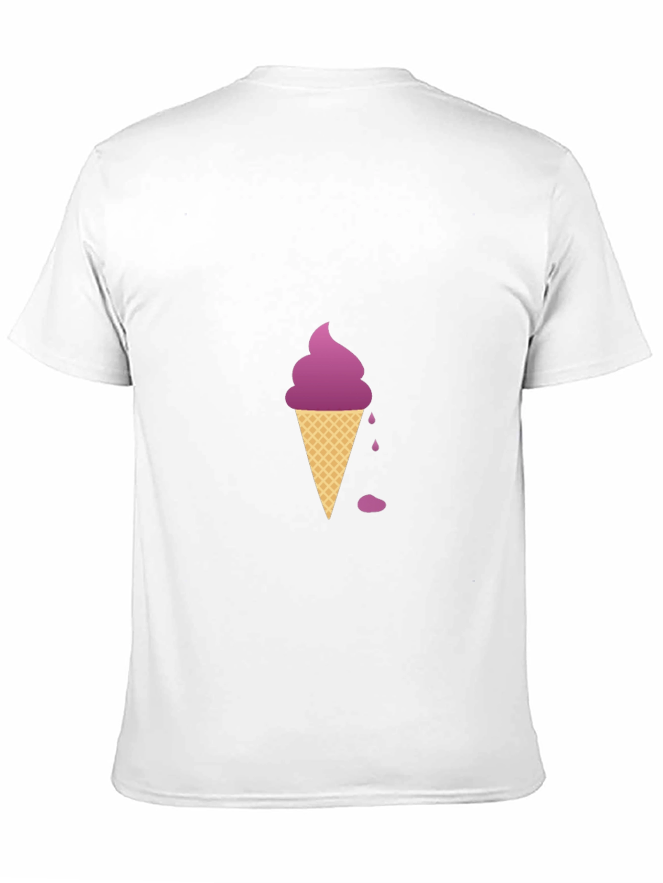 Purple Ice Cream Graphic Tee