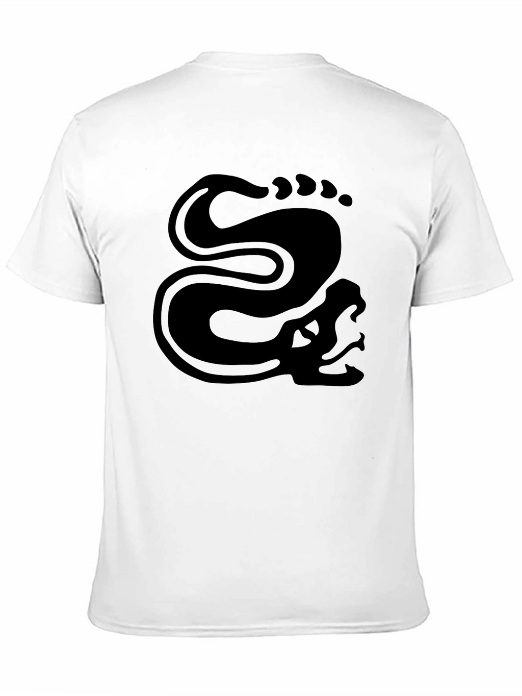 Black Snake Graphic Tee - Mens Stylish Casual Top