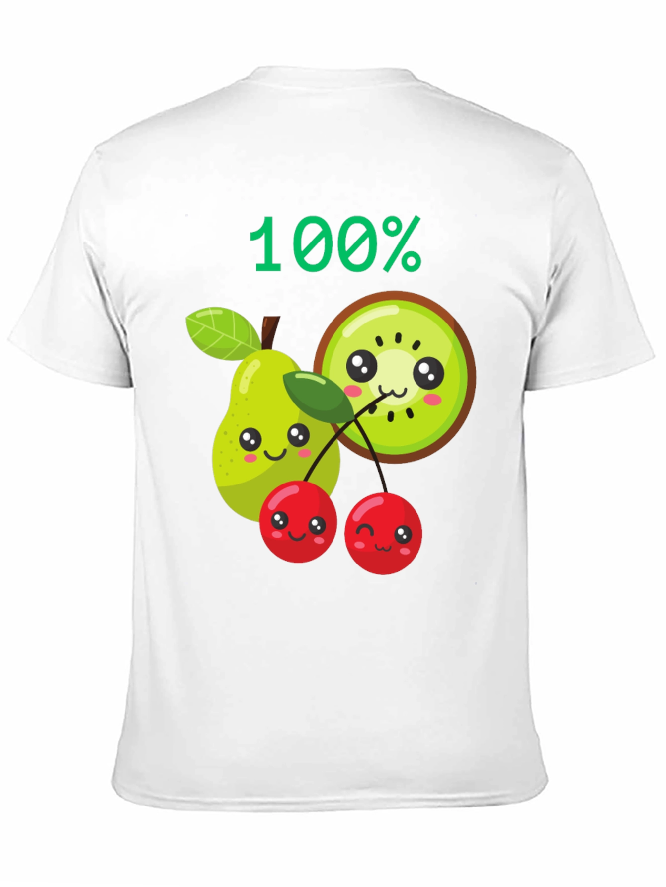 100% Fruit Kawaii Graphic Tee