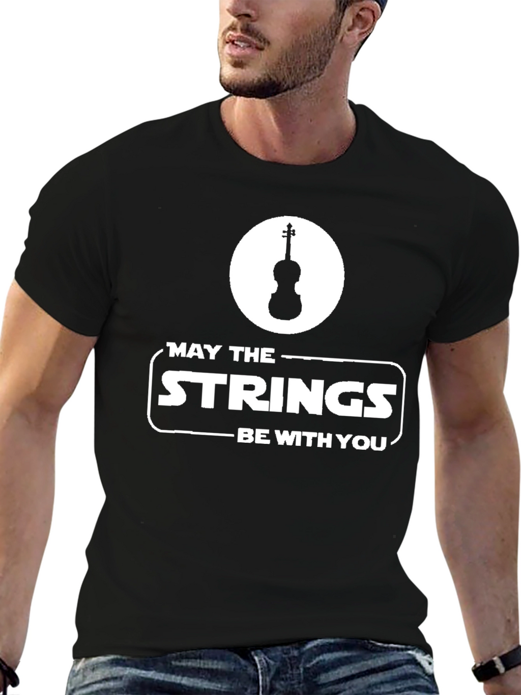 May the Strings Be With You T-Shirt