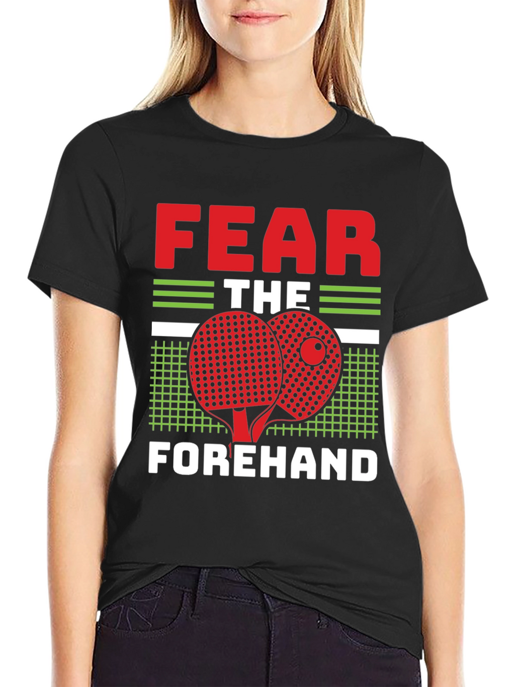 Fear the Forehand Table Tennis T-Shirt