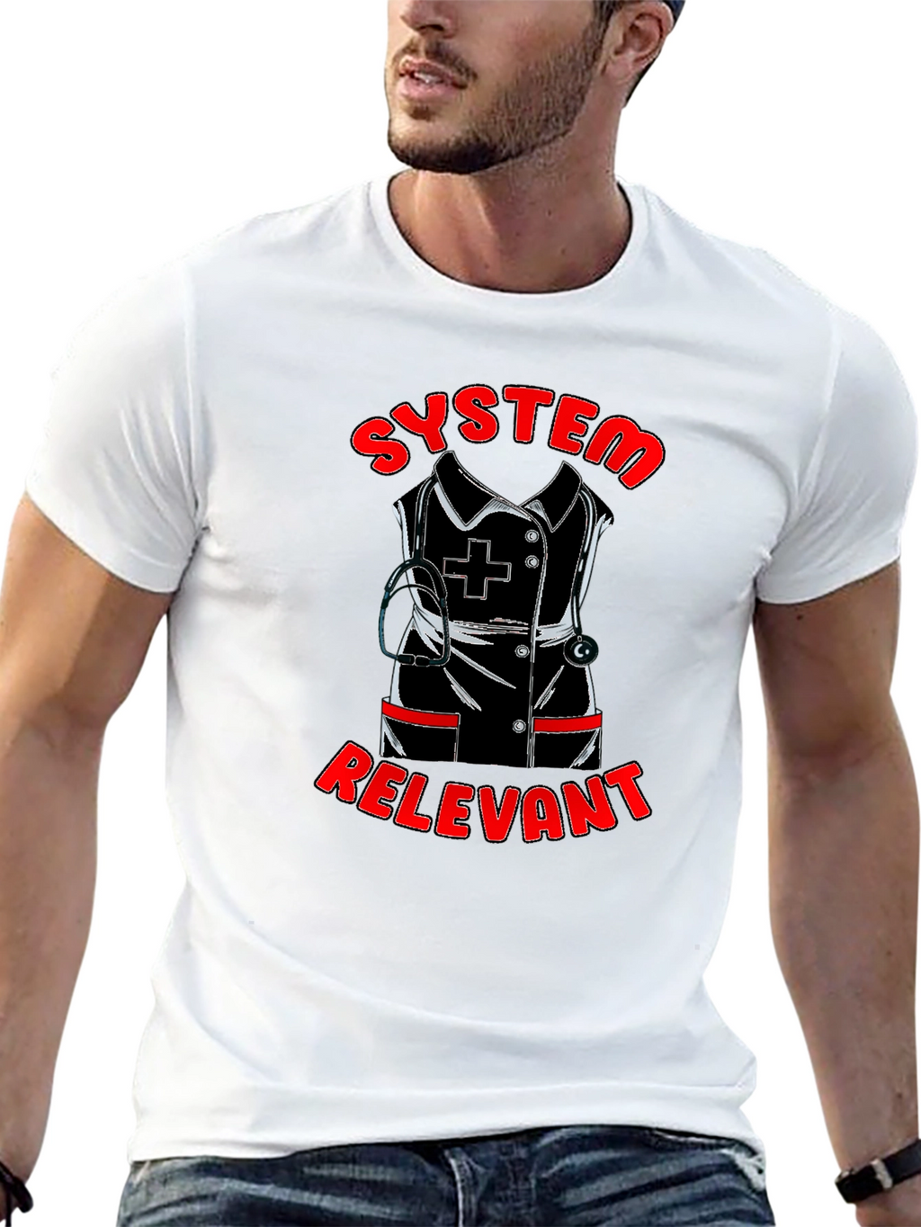 System Relevant Nurse T-Shirt