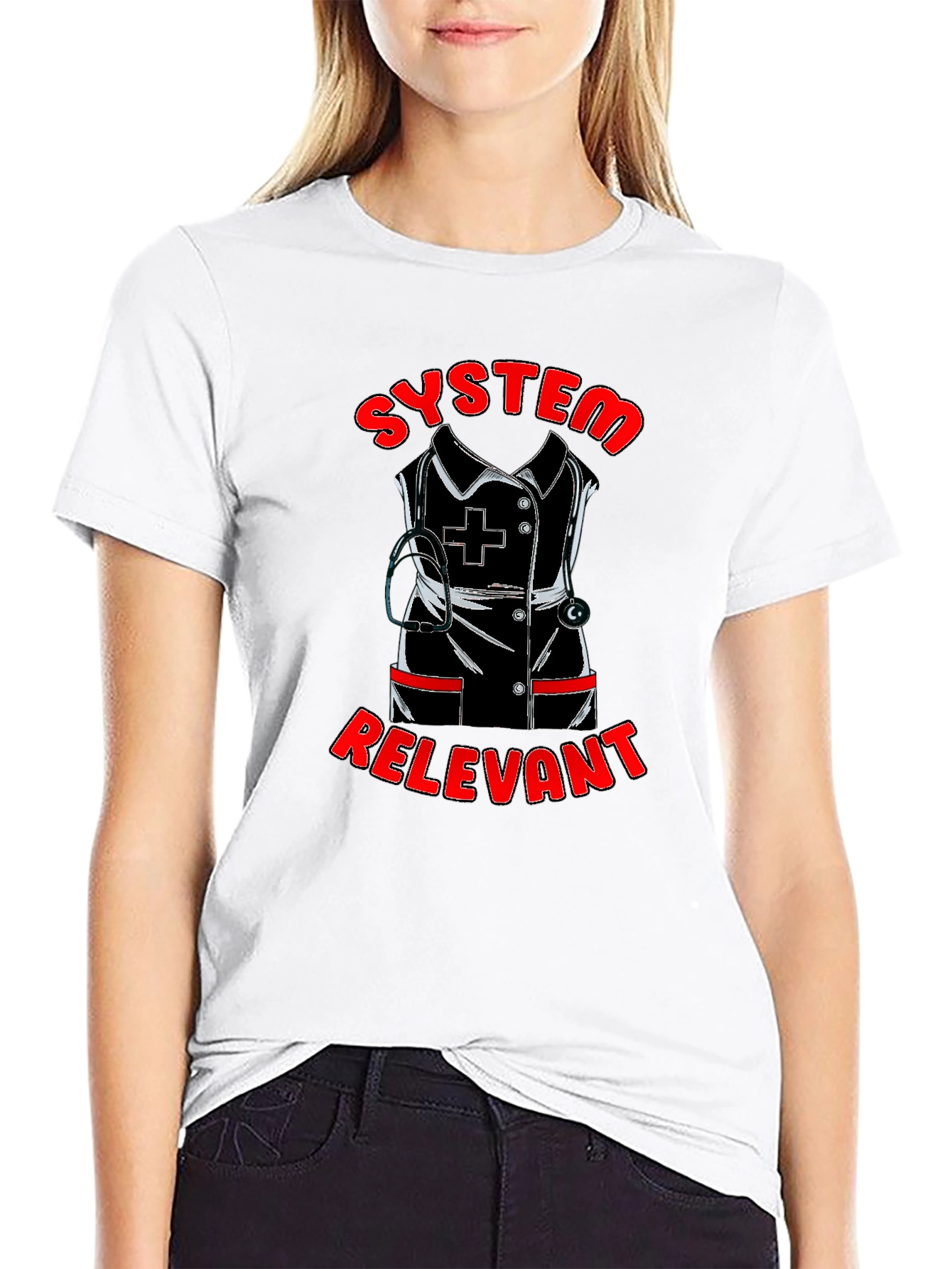 System Relevant Nurse T-Shirt