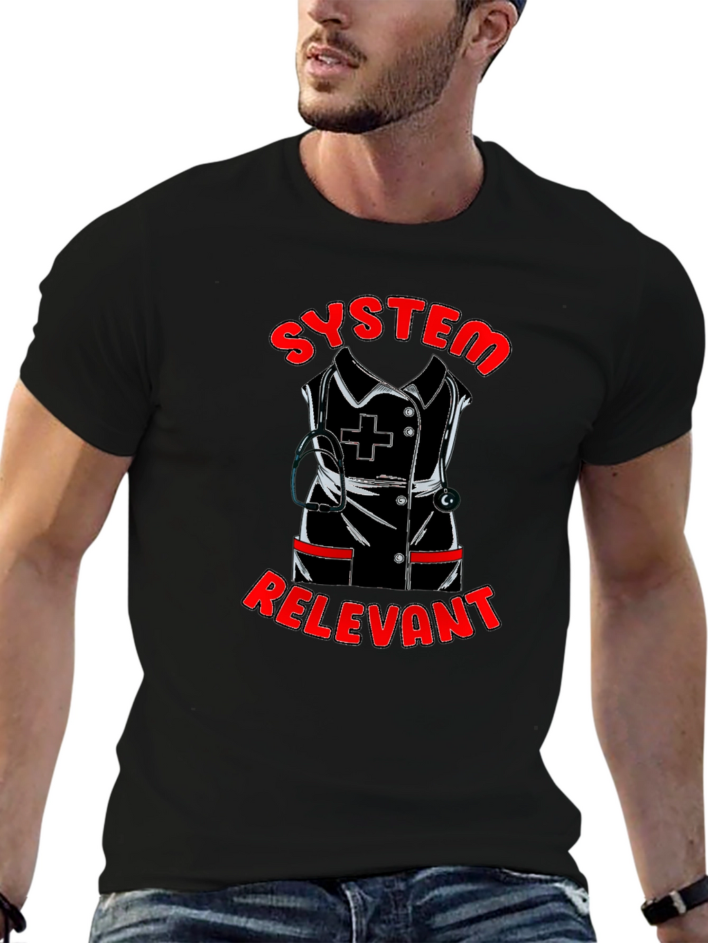 System Relevant Nurse T-Shirt
