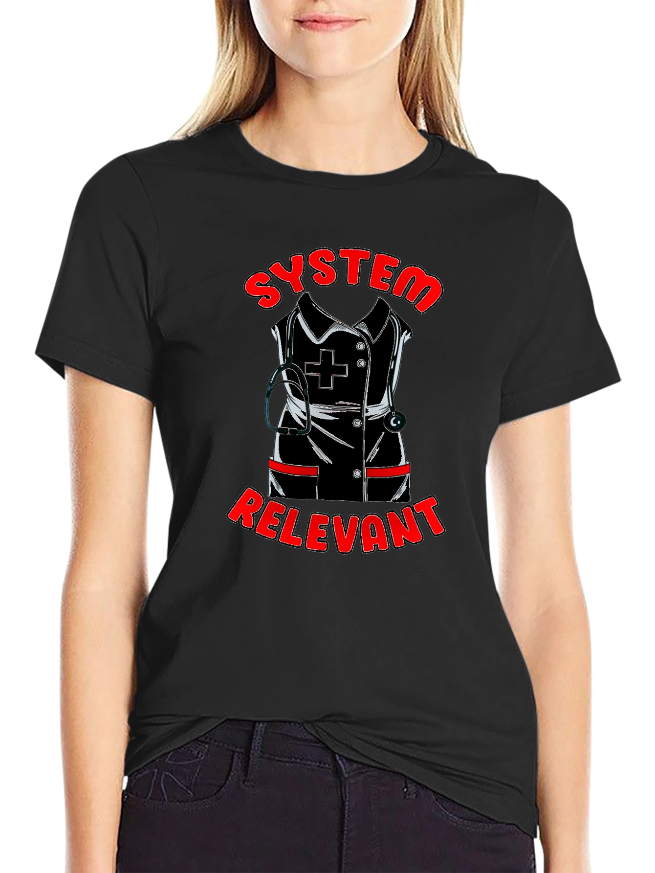 System Relevant Nurse T-Shirt