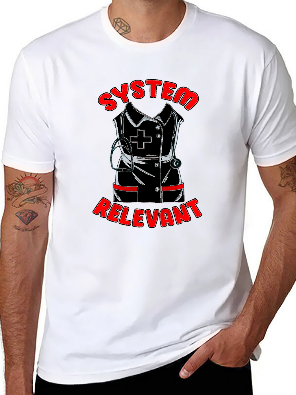 System Relevant Nurse T-Shirt