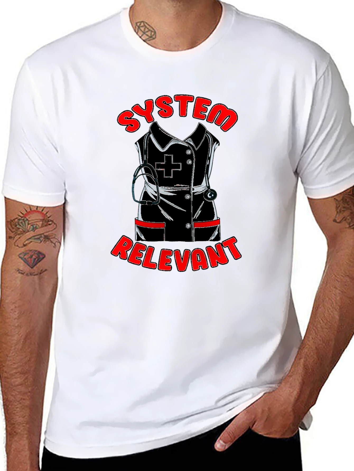 System Relevant Nurse T-Shirt