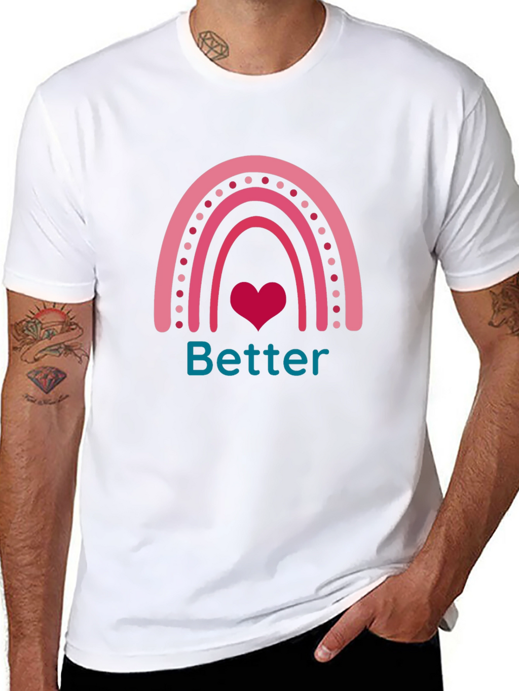 Better Together Rainbow Heart T-Shirt