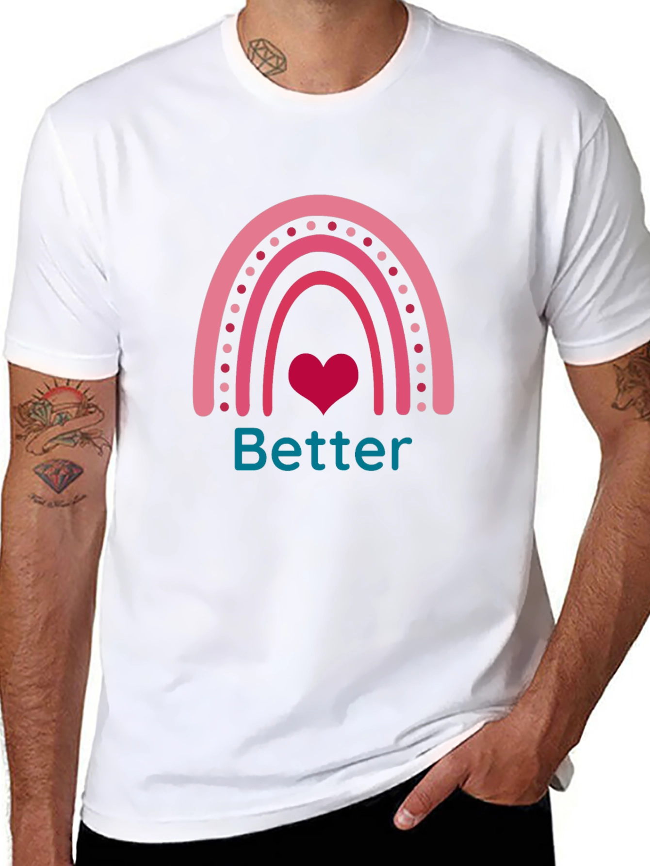 Better Together Rainbow Heart T-Shirt