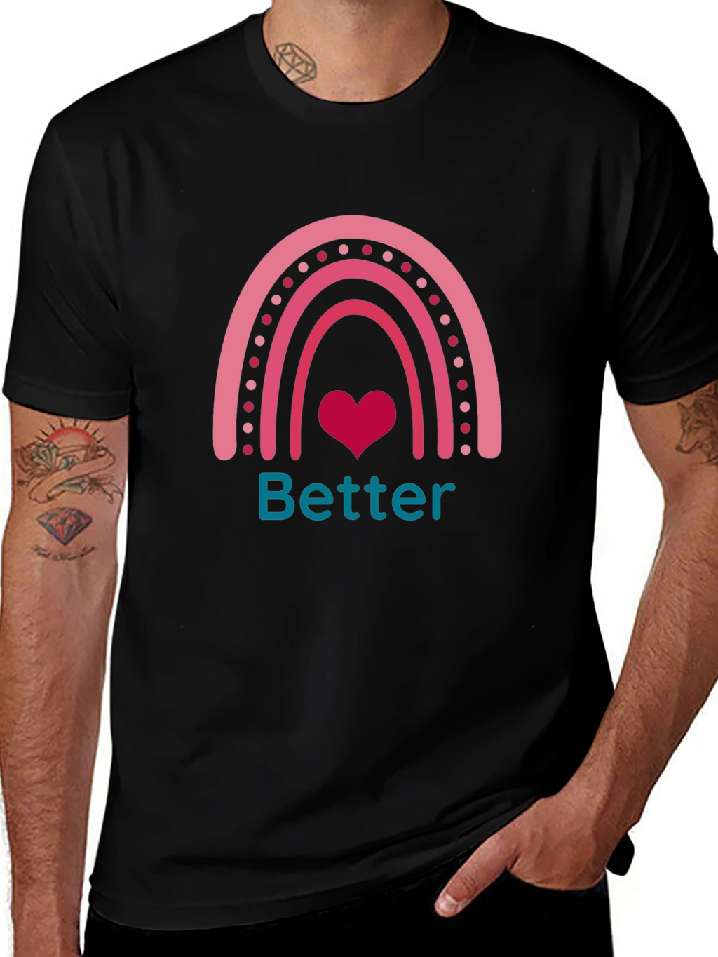 Better Together Rainbow Heart T-Shirt