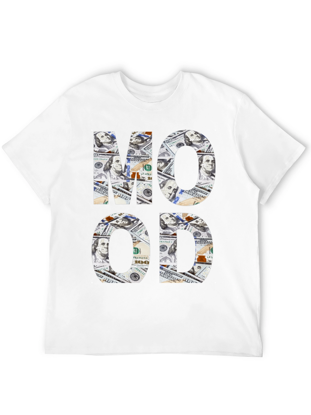 Money Mood Black Graphic Tee