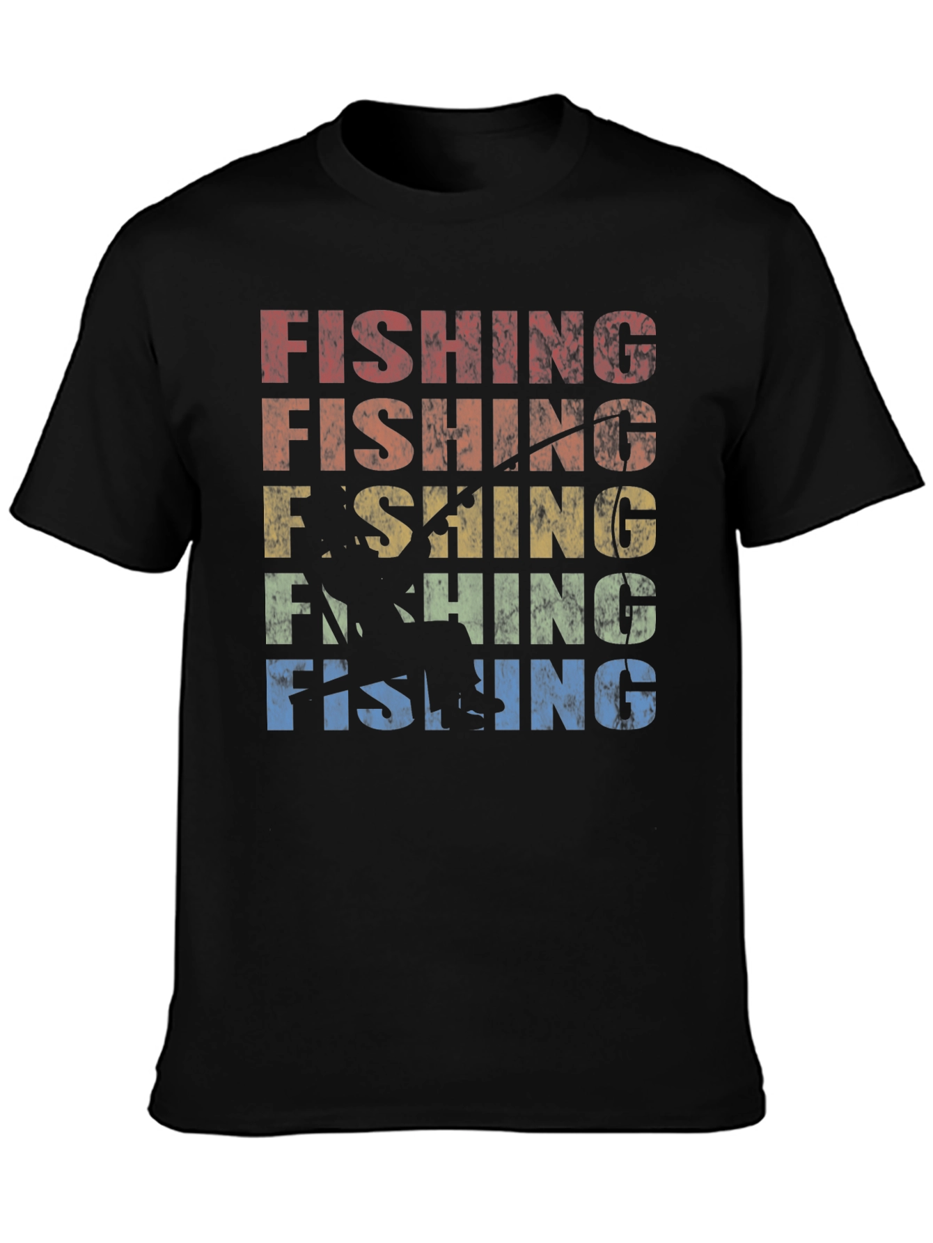 Vintage Fishing T-Shirt | Mens Graphic Tee