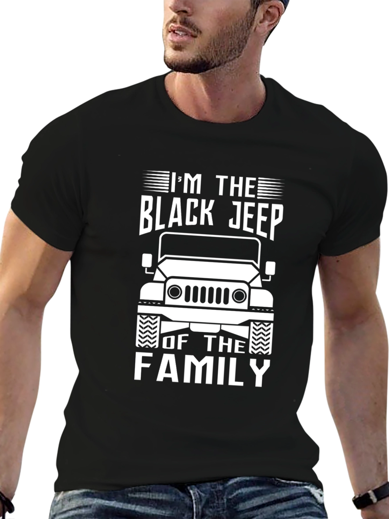 Im The Black Jeep of the Family - Novelty T-Shirt