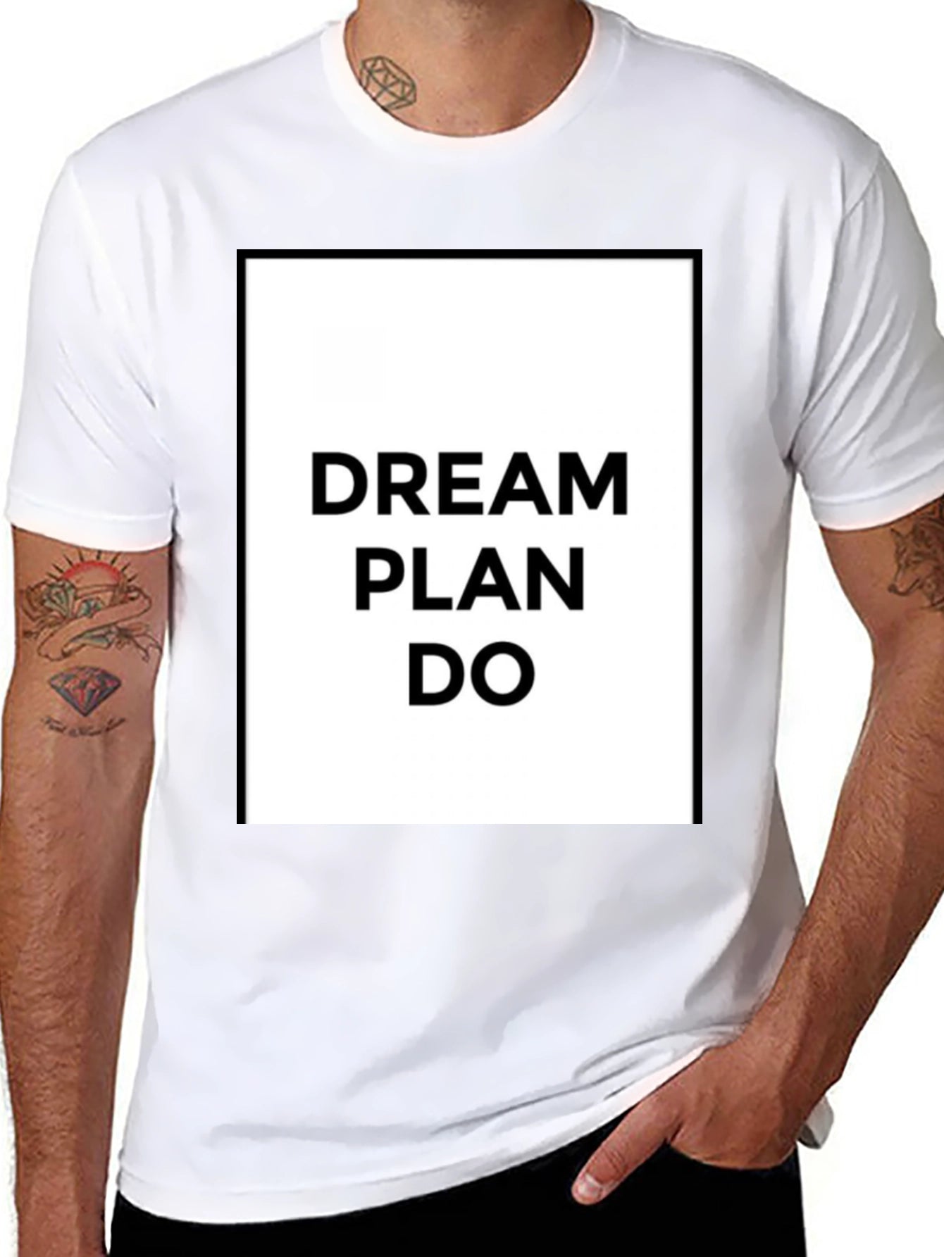 Dream Plan Do Graphic Tee - Motivational T-Shirt