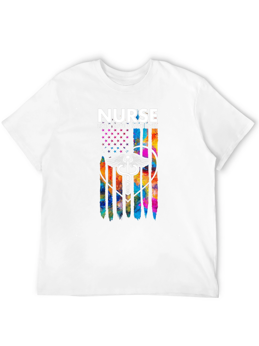 Nurse Live Love Save Lives Graphic Tee