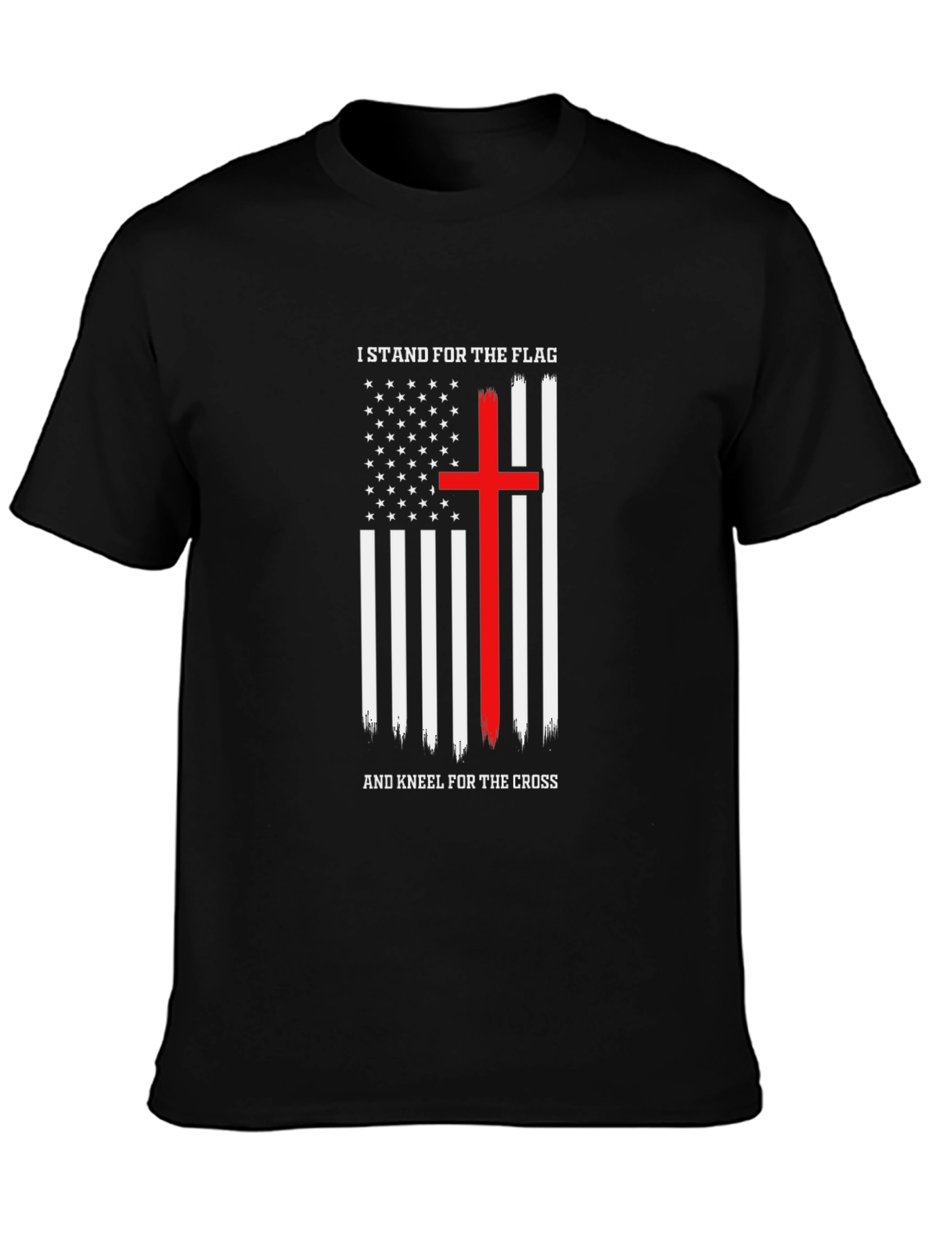 Patriotic Christian T-Shirt - Stand for the Flag