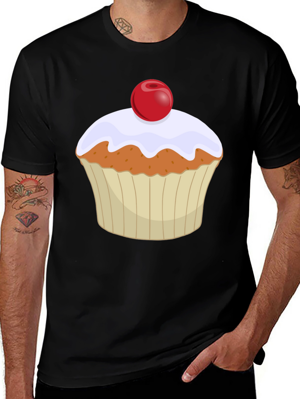 Cupcake Graphic T-Shirt - Sweet Treat Tee