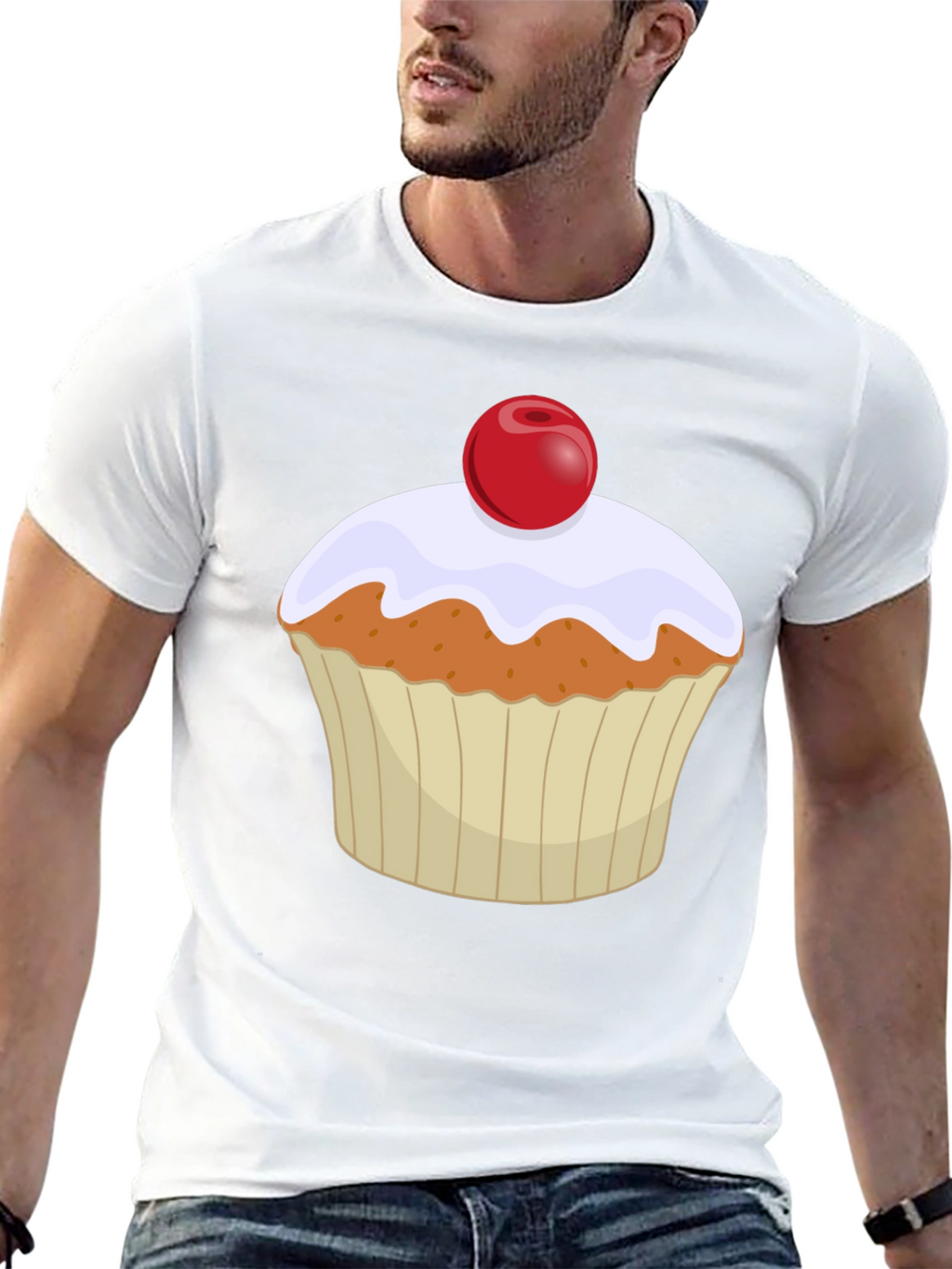 Cupcake Graphic T-Shirt - Sweet Treat Tee