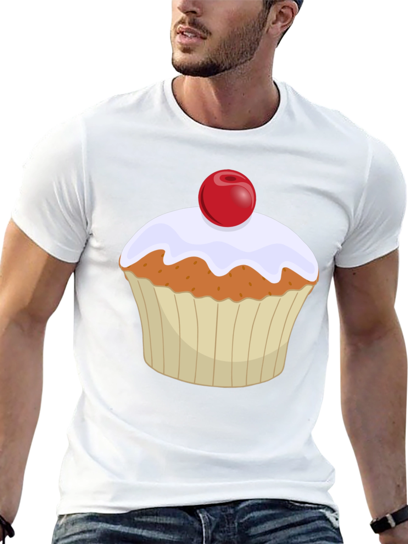Cupcake Graphic T-Shirt - Sweet Treat Tee