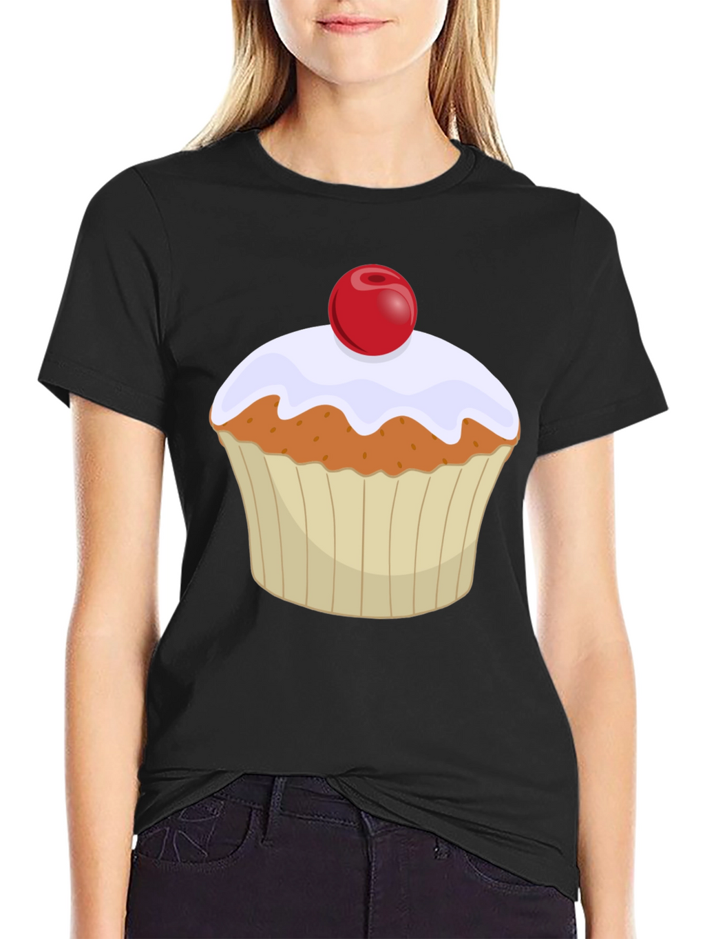 Cupcake Graphic T-Shirt - Sweet Treat Tee