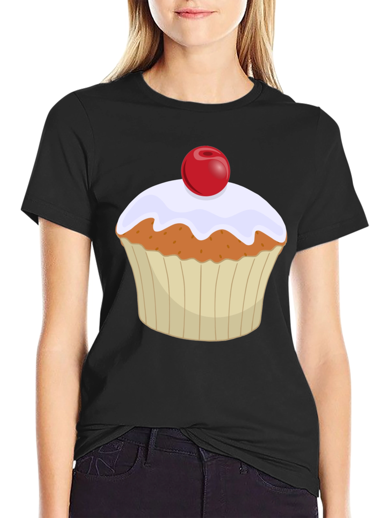 Cupcake Graphic T-Shirt - Sweet Treat Tee