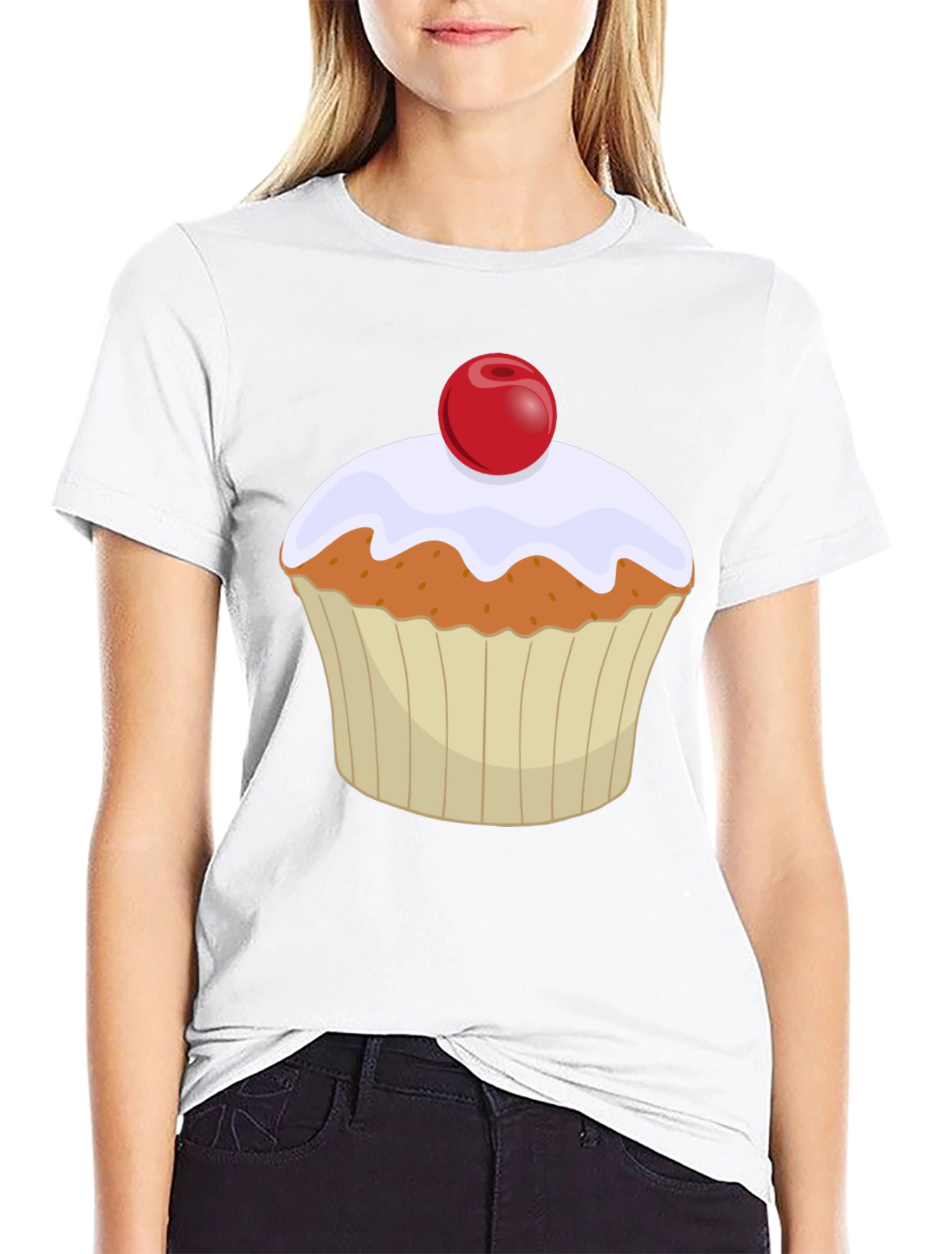 Cupcake Graphic T-Shirt - Sweet Treat Tee