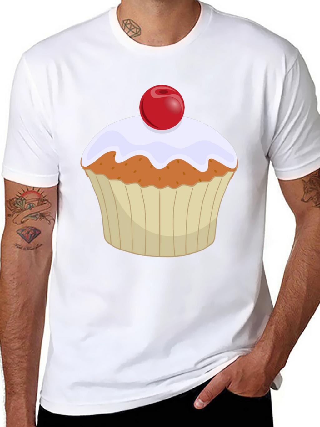 Cupcake Graphic T-Shirt - Sweet Treat Tee