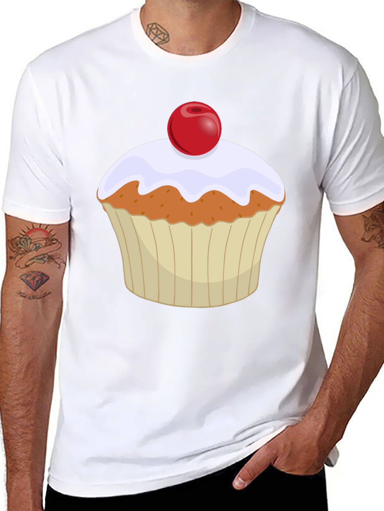 Cupcake Graphic T-Shirt - Sweet Treat Tee