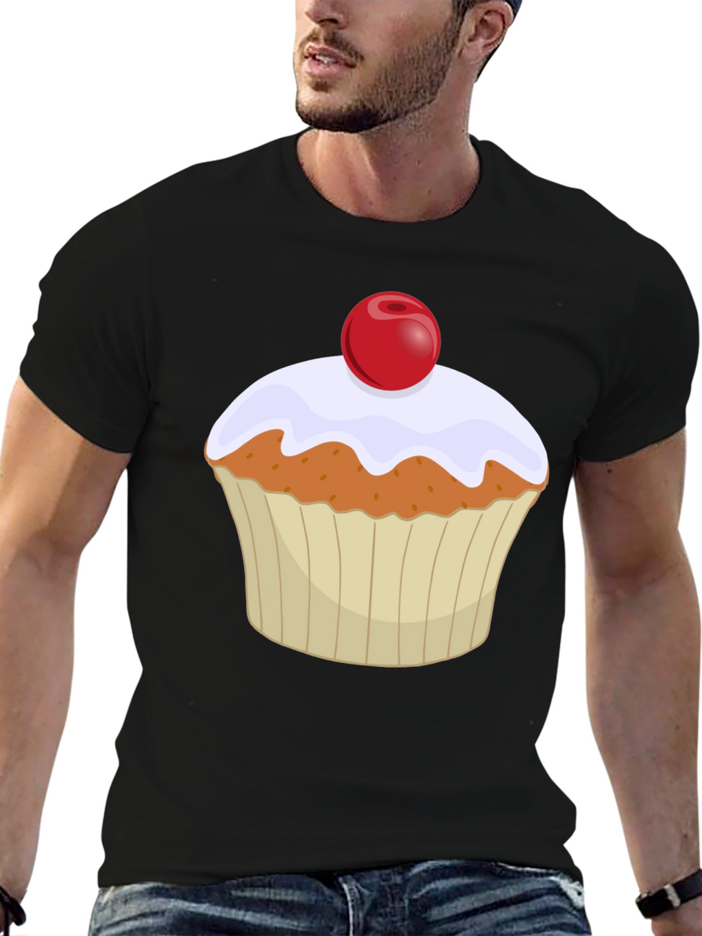 Cupcake Graphic T-Shirt - Sweet Treat Tee