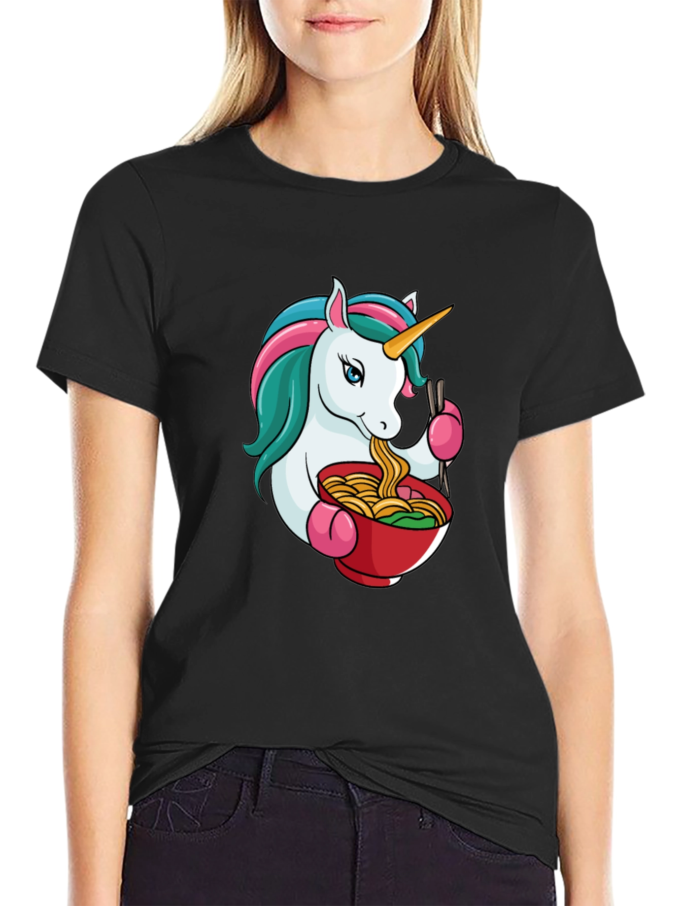 Unicorn Ramen T-Shirt - Cute & Stylish